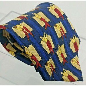Jack Niklaus Golf Swing 57" x 4" 100% Silk Tie